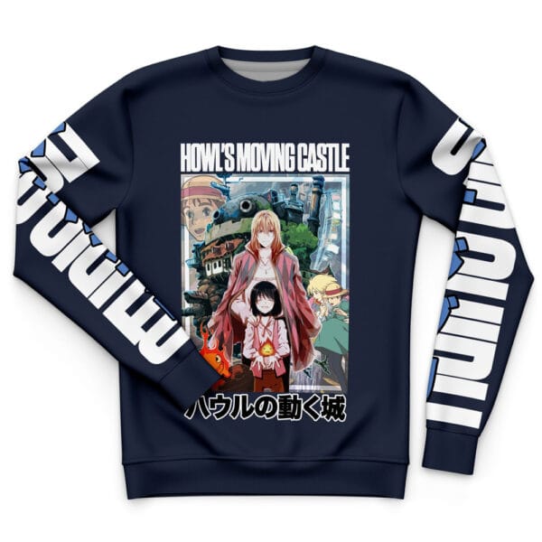 Howls Moving Castle Studio Ghibli Streetwear Sweatshirt