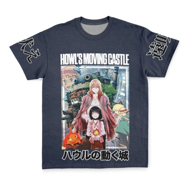 Howls Moving Castle Studio Ghibli Streetwear T Shirt