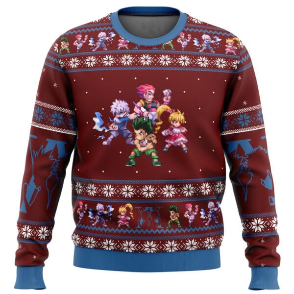 Anime Hunter X Hunter Sprites Ugly Christmas Sweater