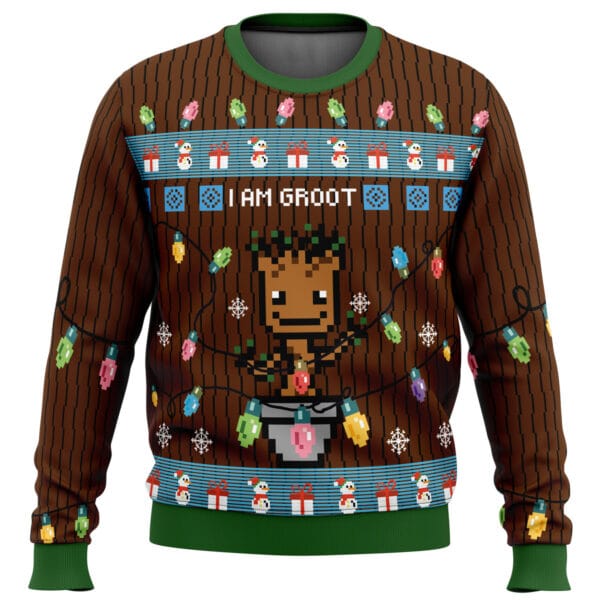 I Am Groot Ugly Christmas Sweater