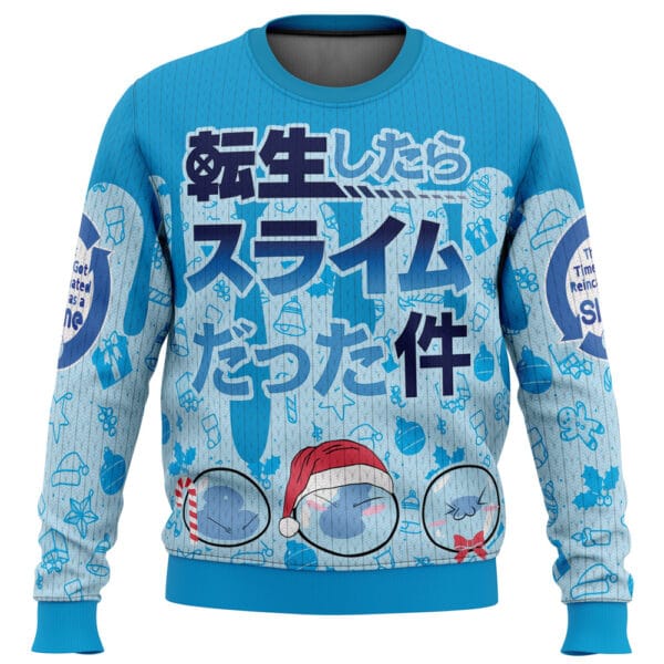 Anime I Got Slimy That Time I Got Reincarnated As A Slime Christmas Sweater