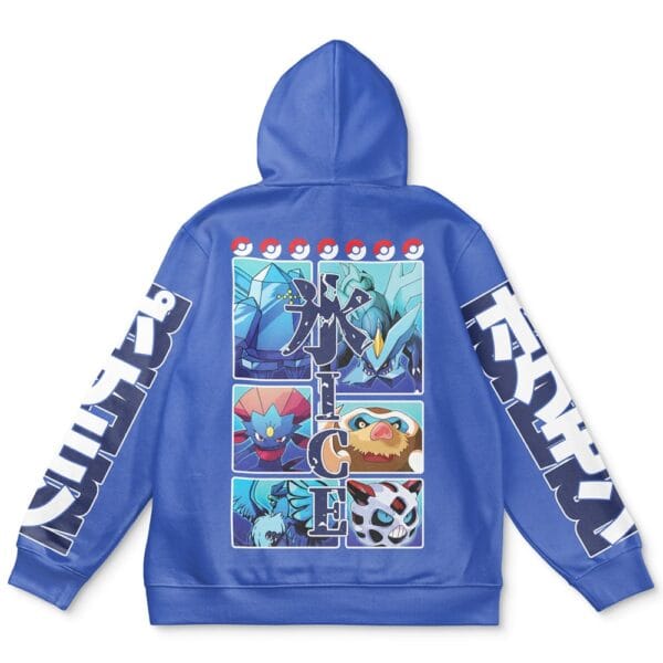 Ice Type Pokemon Streetwear Hoodie