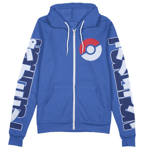 Ice Type Pokemon Streetwear Zip Hoodie Jacket