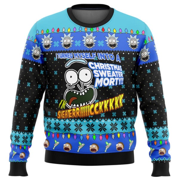 Im Sweater Rick Rick Morty Ugly Christmas Sweater