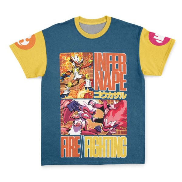 Infernape Pokemon Streetwear T Shirt