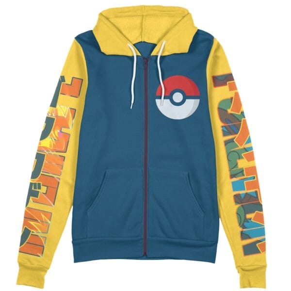 Infernape Pokemon Streetwear Zip Hoodie Jacket