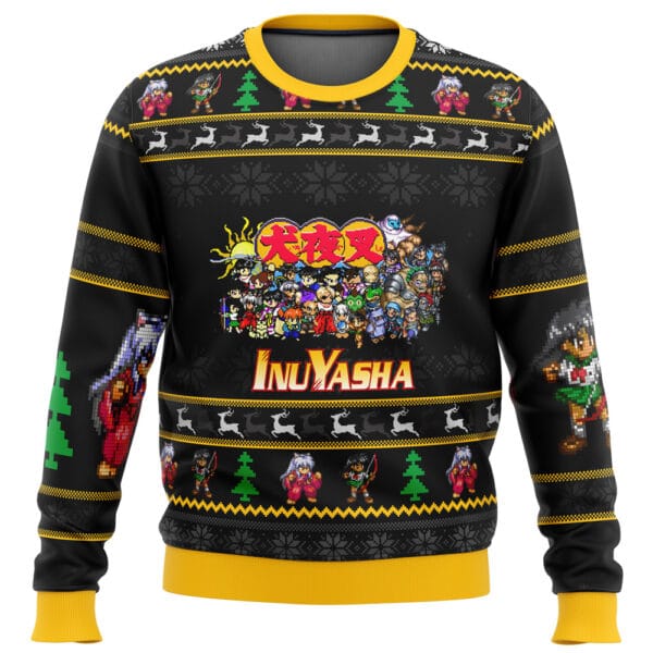 Anime Inuyasha Sprites Ugly Christmas Sweater Anime