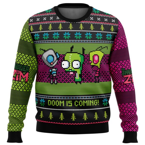 Invader Zim Ugly Christmas Sweater