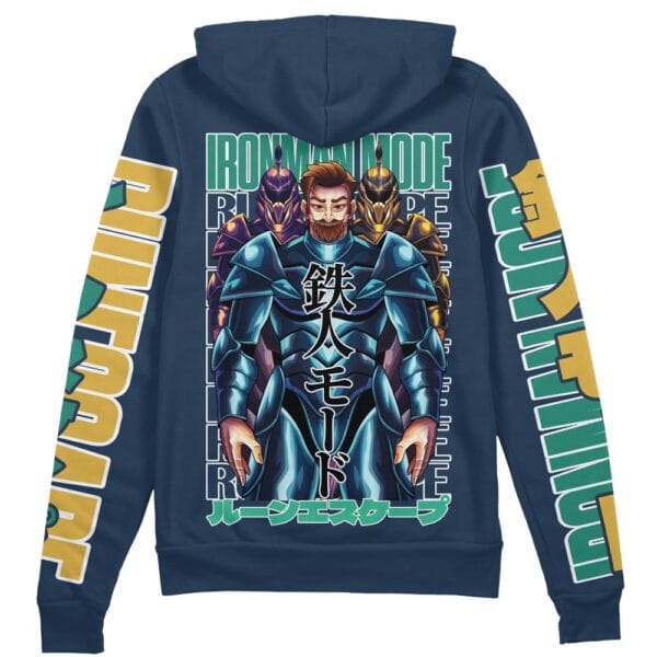 Ironman Runescape Streetwear Zip Hoodie Jacket