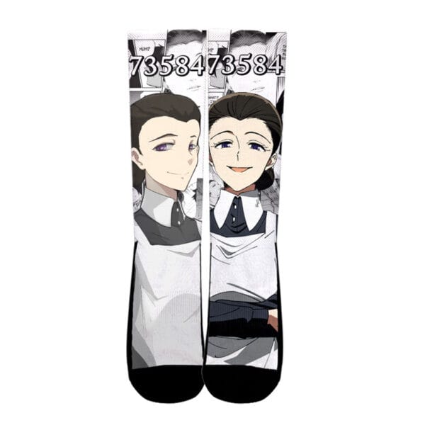 Isabella Socks The Promised Neverland Custom Anime Socks Mix Manga