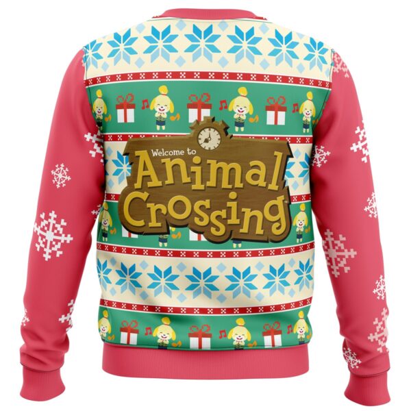 Isabelle Animal Crossing Ugly Christmas Sweater