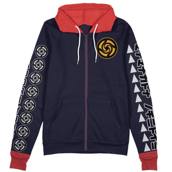 Itadori Yuuji Jujutsu Kaisen Streetwear Zip Hoodie Jacket