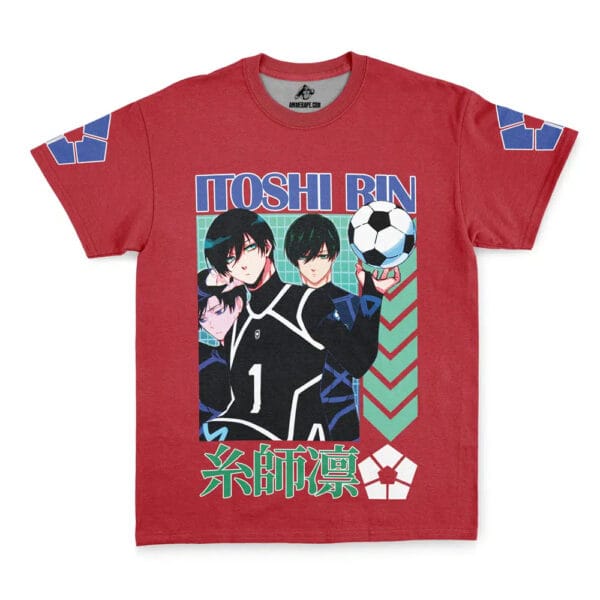 Itoshi Rin Blue Lock Streetwear T Shirt