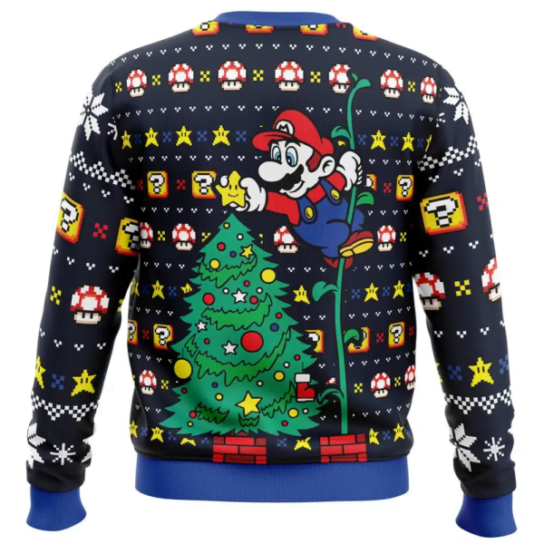 Its A Tree Super Mario Bros Ugly Christmas Sweater 2