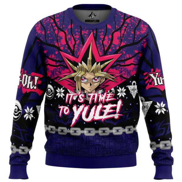 Its Time To Yule Yugioh Ugly Christmas Sweater