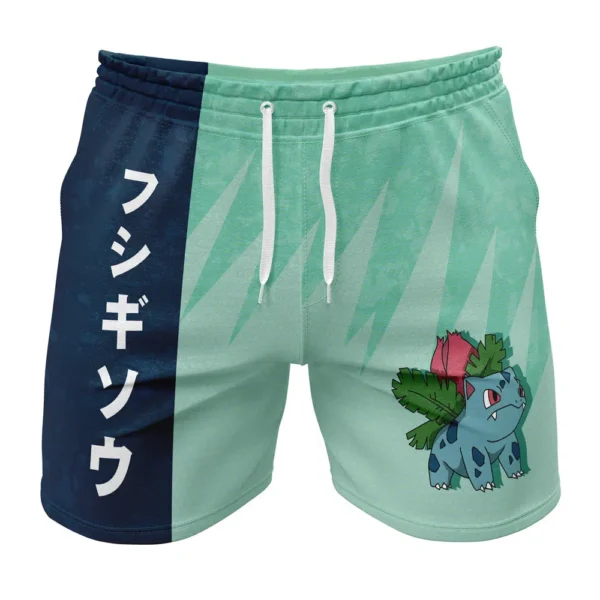 Ivysaur Classic Pokemon Gym Shorts