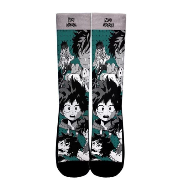 Anime Izuku Midoriya Socks My Hero Academia Anime Socks Mixed Manga