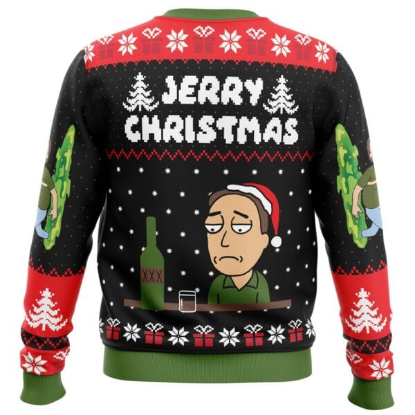 Jerry Christmas Rick And Morty Ugly Christmas Sweater