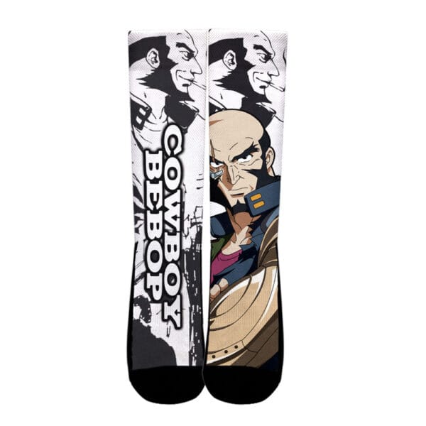 Anime Jet Black Socks Cowboy Bebop Custom Anime Socks Manga Style