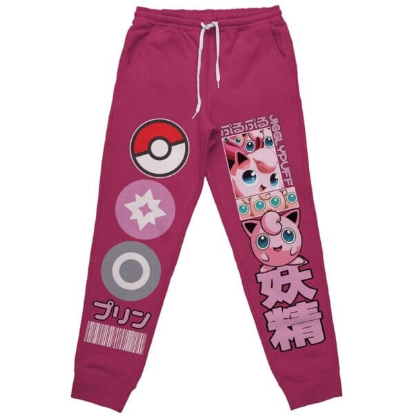 Jigglypuff Pokemon Streetwear Sweatpants