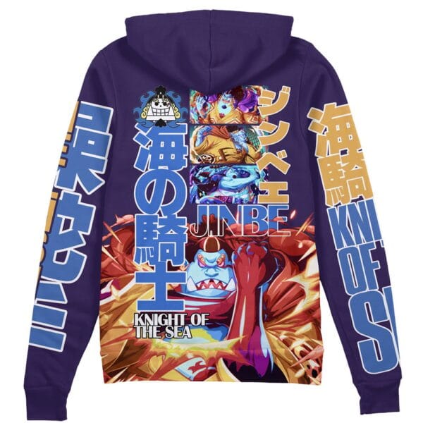 Jinbe V2 One Piece Streetwear Zip Hoodie Jacket