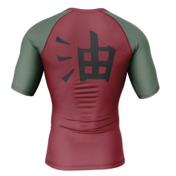 Anime Jiraiya Uniform Naruto Short Sleeve Rash Guard Compression Shirt Anime