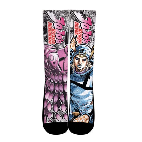 Anime Johnny Joestar Socks Jojos Bizarre Adventure Custom Anime Socks