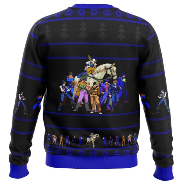 Anime Jojos Bizarre Adventure Generations Ugly Christmas Sweater