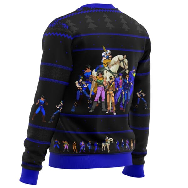 Anime Jojos Bizarre Adventure Generations Ugly Christmas Sweater