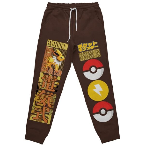 Jolteon Pokemon Streetwear Sweatpants