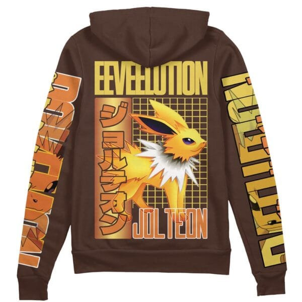 Jolteon Pokemon Streetwear Zip Hoodie Jacket