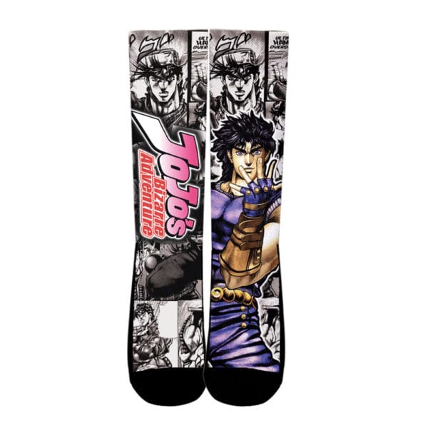 Anime Joseph Joestar Socks Jojos Bizarre Adventure Custom Anime Socks