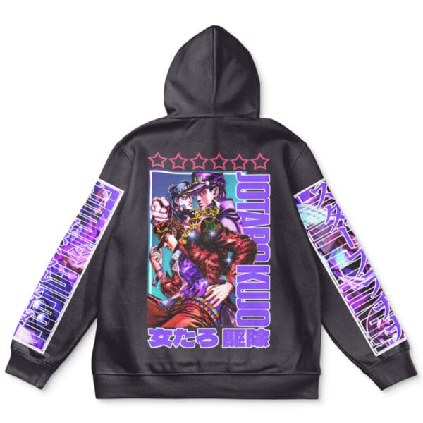 Anime Jotaro Kujo Jojos Bizarre Adventure Streetwear Hoodie Anime