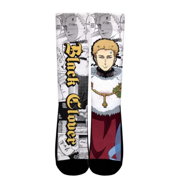 Anime Julius Novachrono Socks Black Clover Custom Anime Socks Manga Style