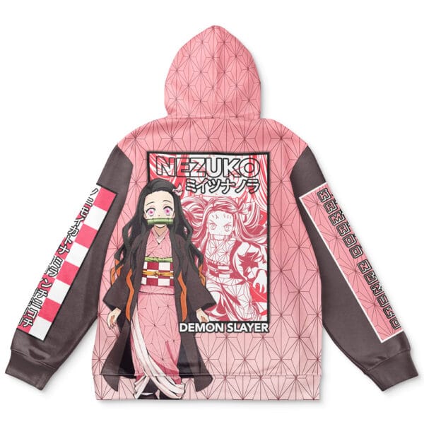 Anime Kamado Nezuko Haori Demon Slayer Streetwear Hoodie