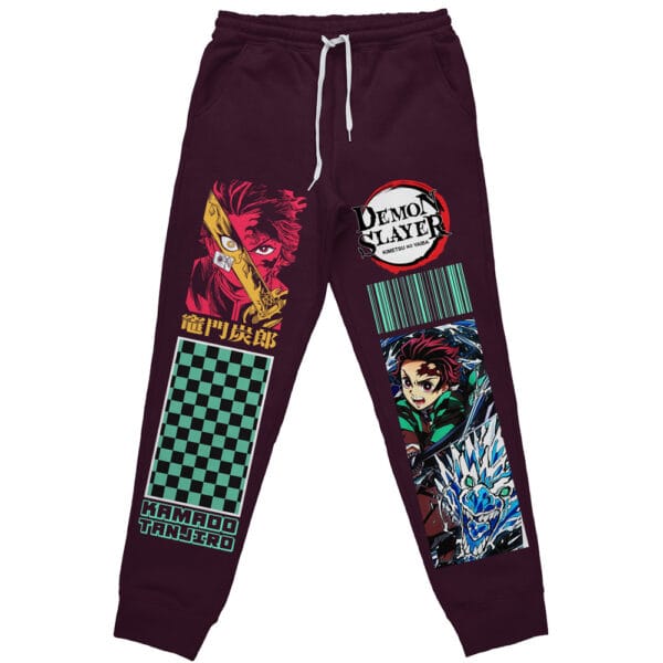 Anime Kamado Tanjiro Demon Slayer Streetwear Sweatpants