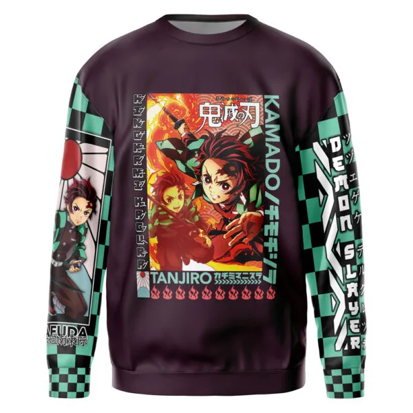 Anime Kamado Tanjiro Demon Slayer Streetwear Sweatshirt