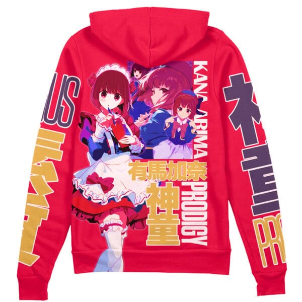 Kana Arima Oshi No Ko Streetwear Zip Hoodie Jacket