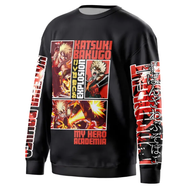 Anime Katsuki Bakugo My Hero Academia Streetwear Sweatshirt