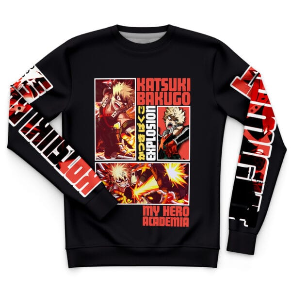 Anime Katsuki Bakugo My Hero Academia Streetwear Sweatshirt