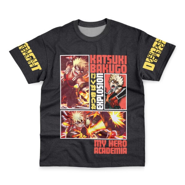 Anime Katsuki Bakugo My Hero Academia Streetwear Tshirt