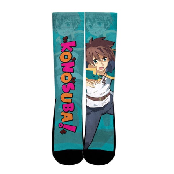 Anime Kazuma Sato Socks Konosuba Custom Anime Socks