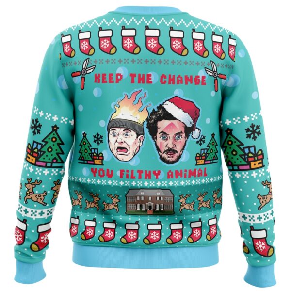 Keep The Change Home Alone Ugly Christmas Sweater