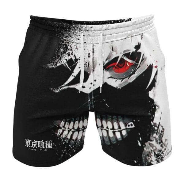 Ken Kaneki Tokyo Ghoul Gym Shorts