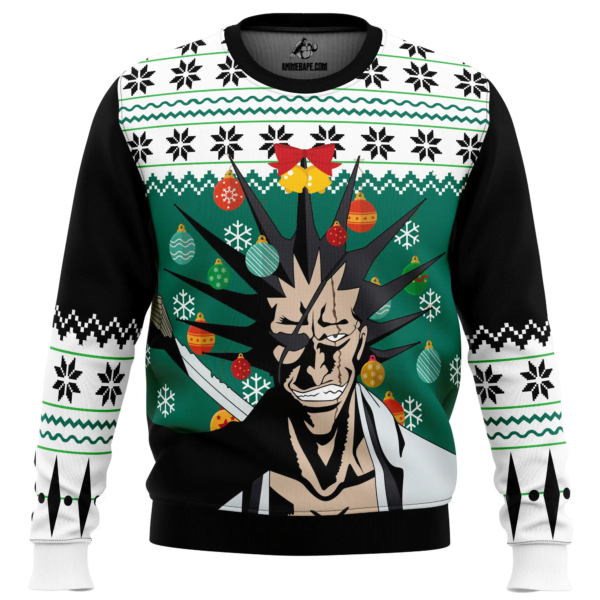 Anime Kenpachi Zaraki Bleach Ugly Christmas Sweater