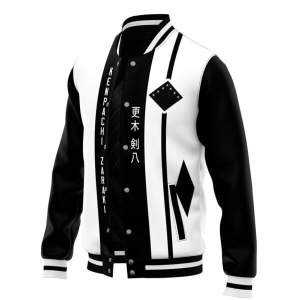 New Kenpachi Zaraki Bleach Varsity Jacket Anime