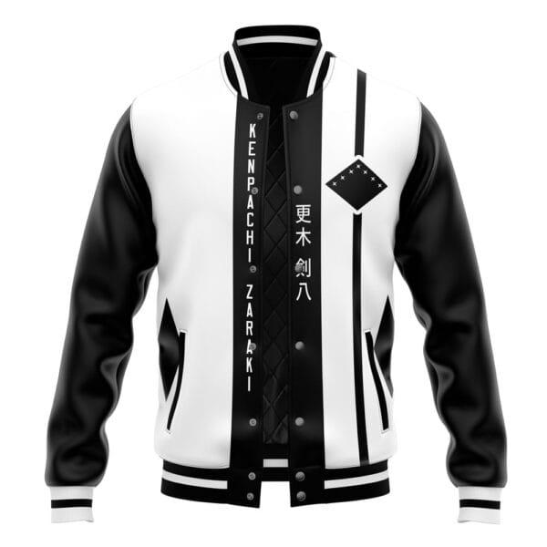 New Kenpachi Zaraki Bleach Varsity Jacket Anime