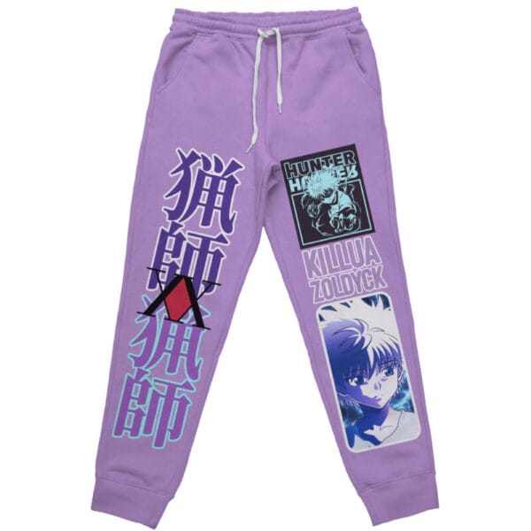 Anime Killua Zoldyck Hunter X Hunter Streetwear Sweatpants