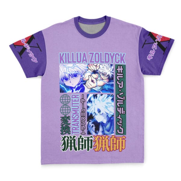 Anime Killua Zoldyck Hunter X Hunter Streetwear Tshirt