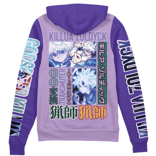 New Killua Zoldyck Hunter X Hunter Streetwear Zip Hoodie Jacket